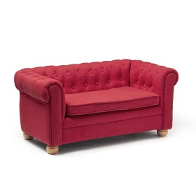 Bilde av Kids Concept Soffa chesterfield liten röd
