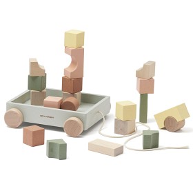 Bilde av Kids Concept Vagn med klossar Edvin