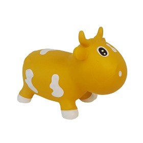 Bilde av Kidzz Farm Jumping Cow (Gul)