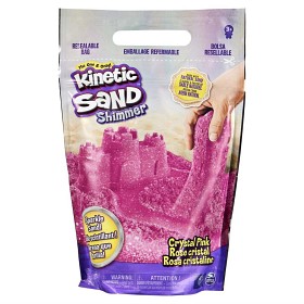 Bilde av Kinetic Sand Shimmer Glittersand (Rosa)