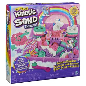 Bilde av Kinetic Sand Enhjørning Sandslott