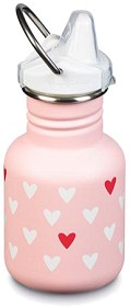 Bilde av Klean Kanteen Kid Classic 355 ml with Sippy Cap Millenial Hearts
