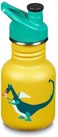 Bilde av Klean Kanteen Kid Classic 355 ml with Sport Cap Dragon Snack