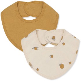 Bilde av Konges Sløjd Drybibs 2-p (Lemon)