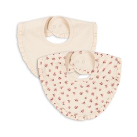 Bilde av Konges Sløjd Bibs Volang 2-pakning (Buttercream/Bloomie)