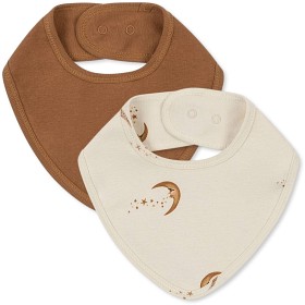 Bilde av Konges Slöjd CLASSIC 2 PACK BIB (Moon/tobacco)