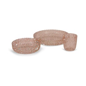 Bilde av Konges Sløjd Servise (Glitter Pink)