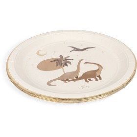 Bilde av Konges Sløjd Papptallerkener 8-p Dino