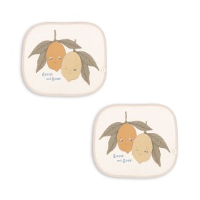 Bilde av Konges Slöjd Solskjerm for bilen 2-pack (Ciao Limone)