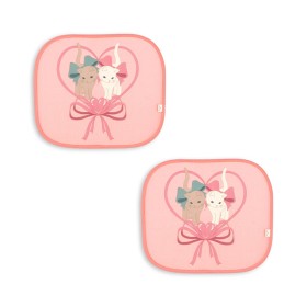 Bilde av Konges Slöjd Solskjerm for bilen 2-pack (Kitty Bow)