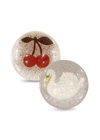 Bilde av Konges Slöjd Studsball 2-p (Cherry/Swan)