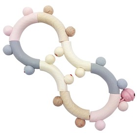 Bilde av KREA - Rattle 8 Rose