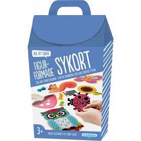 Bilde av Kärnan Kul att skapa (Figurformade sykort)