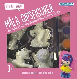 Bilde av Kärnan Kul att skapa Gipsfigurer (Älvor och enhörningar)