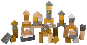 Bilde av Label Label Byggklossar 50 st (Ochre/gul)