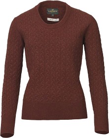 Bilde av Laksen Burleigh Cable Knit Rusty