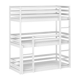 Bilde av Lano Meble Ted Køyeseng 90x200 (Vit)