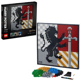 Bilde av LEGO Art 31201 Harry Potter Hogwartssköldar