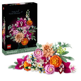 Bilde av LEGO Botanicals 10342 Vakker rosa blomsterbukett