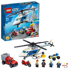 Bilde av LEGO City 60243 Polishelikopterjakt