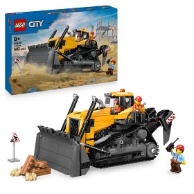 Bilde av LEGO City Big Vehicles 60466 Gul bulldozer