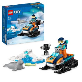 Bilde av LEGO City Exploration 60376 Polfarer og snøscooter