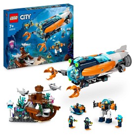 Bilde av LEGO City Exploration 60379 Havforsker og ubåt