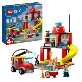 Bilde av LEGO City Fire 60375 Brannstasjon og brannbil