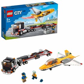Bilde av LEGO City Great Vehicles 60289 Transport med flyguppvisningsjet