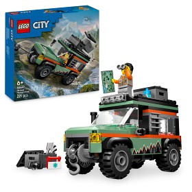 Bilde av LEGO City Great Vehicles 60447 4-hjulsdrevet terrengkjøretøy for fjellkjøring