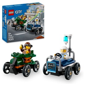 Bilde av LEGO City Great Vehicles 60459 Fly vs. sykehusseng – racingpakke