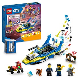 Bilde av LEGO City Missions 60355  Oppdrag hos Sjøpolitiet