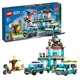 Bilde av LEGO City Police 60371 Utrykningskjøretøyets hovedkvarter