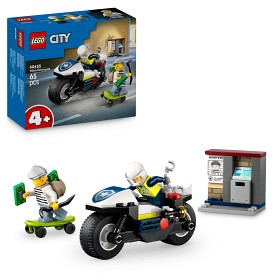 Bilde av LEGO City Police 60455 Politiets motorsykkeljakt