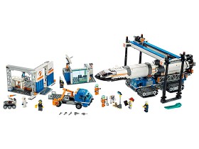 Bilde av LEGO City Space Port 60229 - Anlegg for rakettmontering og transport