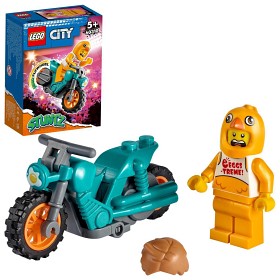 Bilde av LEGO City Stuntz 60310 Stuntmotorsykkel og kyllingdrakt-figur