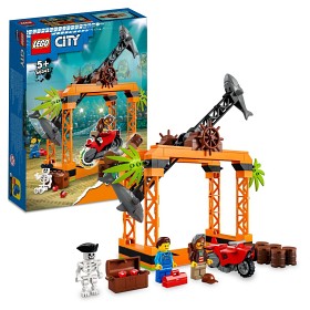 Bilde av LEGO City Stuntz 60342 Stuntutmaning med hajattack