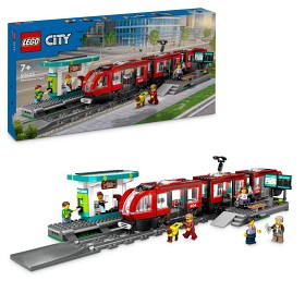 Bilde av LEGO City Trains 60423 Trikk og stasjon