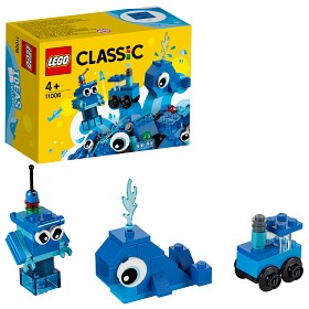 Bilde av LEGO Classic 11006 Kreativa blå klossar