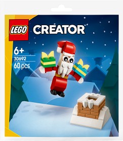 Bilde av LEGO Creator 30692 Skorsteinsmoro med julenissen