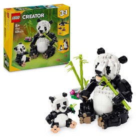 Bilde av LEGO Creator 31165 Ville dyr: pandafamilie