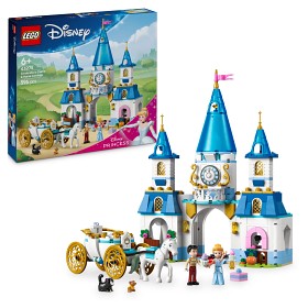 Bilde av LEGO Disney Princess 43275 Askepotts slott og hest og vogn