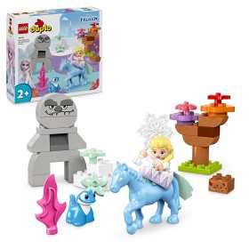 Bilde av LEGO DUPLO Disney 10418 Elsa og Bruni i den fortryllede skogen