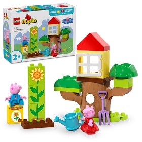 Bilde av LEGO DUPLO Peppa Pig 10431 Greta Gris – Hage og trehytte