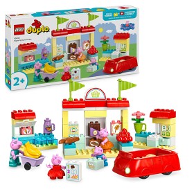Bilde av LEGO DUPLO Peppa Pig 10434 Greta Gris – Supermarked