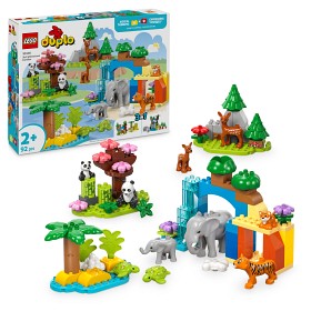 Bilde av LEGO DUPLO Town 10446 3-i-1 Ville dyrefamilier