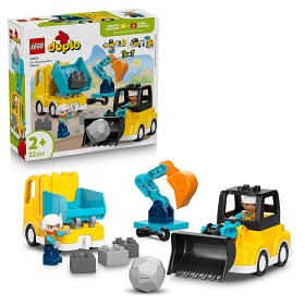 Bilde av LEGO DUPLO Town 10475 3 i 1 byggkjøretøy