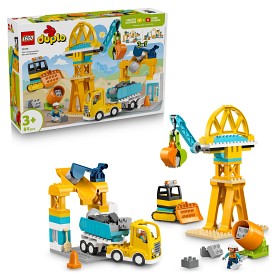 Bilde av LEGO DUPLO Town 10476 3 i 1 Byggeplass og kjøretøy