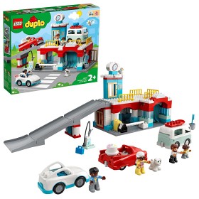 Bilde av LEGO DUPLO Town 10948 Parkeringshus og bilvask