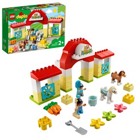 Bilde av LEGO DUPLO Town 10951 Häststall och ponnyskötsel